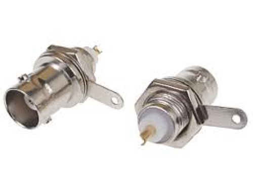 Bnc chassis socket nut fixing