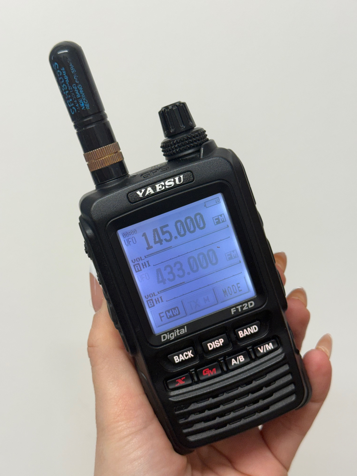 Second Hand Yaesu FT2DE Dual Band Fusion & Analogue Handheld