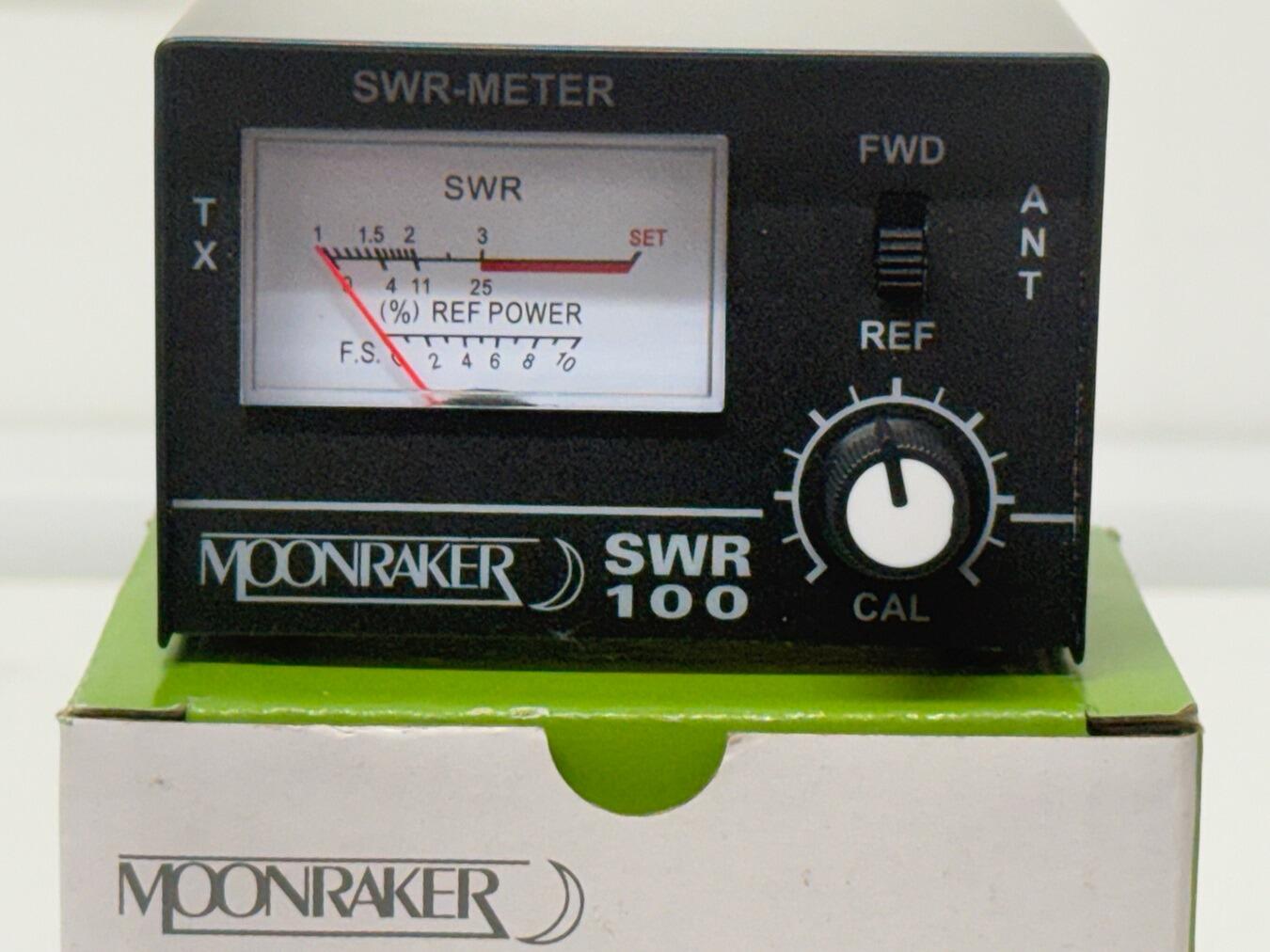 Second Hand Moonraker SWR‑100 CB SWR Meter for 27MHz Radio
