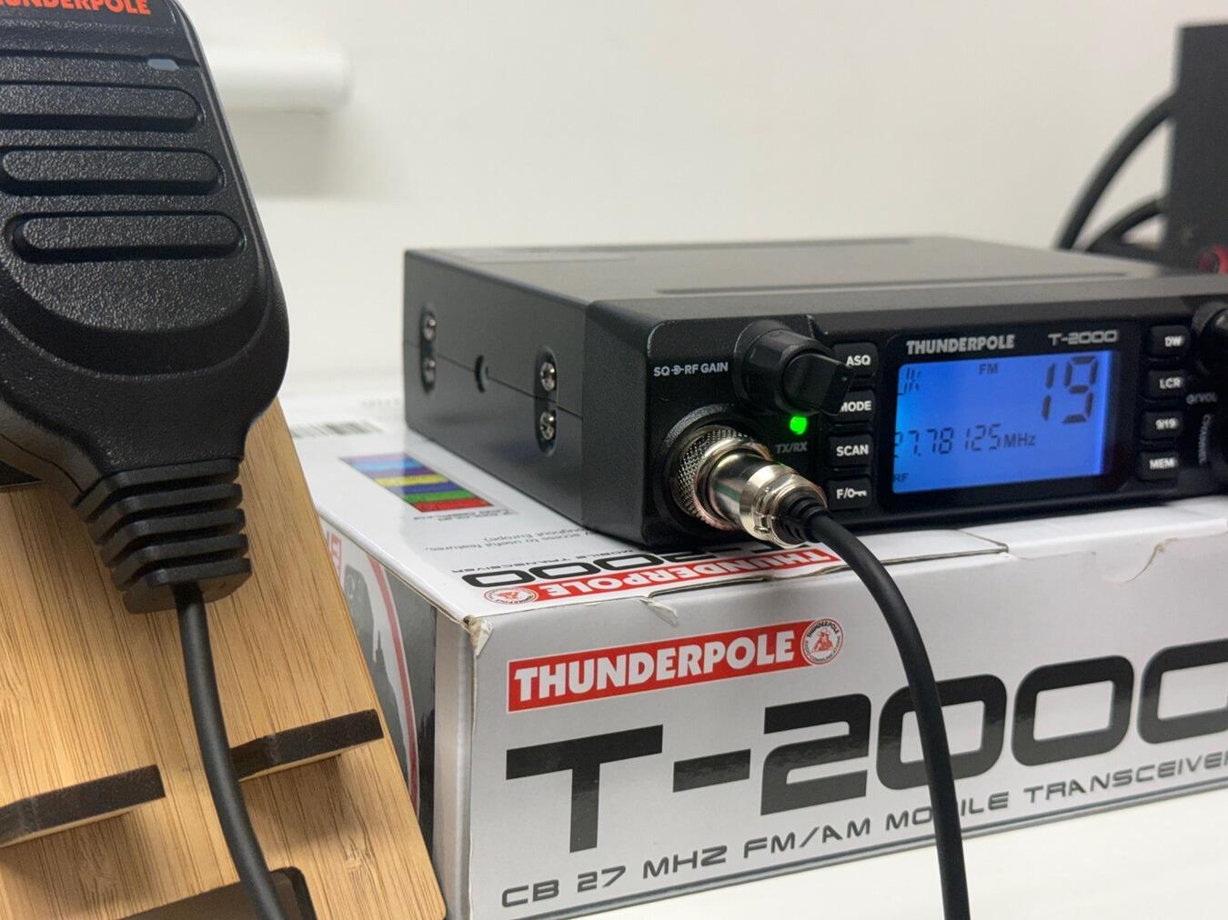 Thunderpole T‑2000 Used CB Radio – Included Power Lead