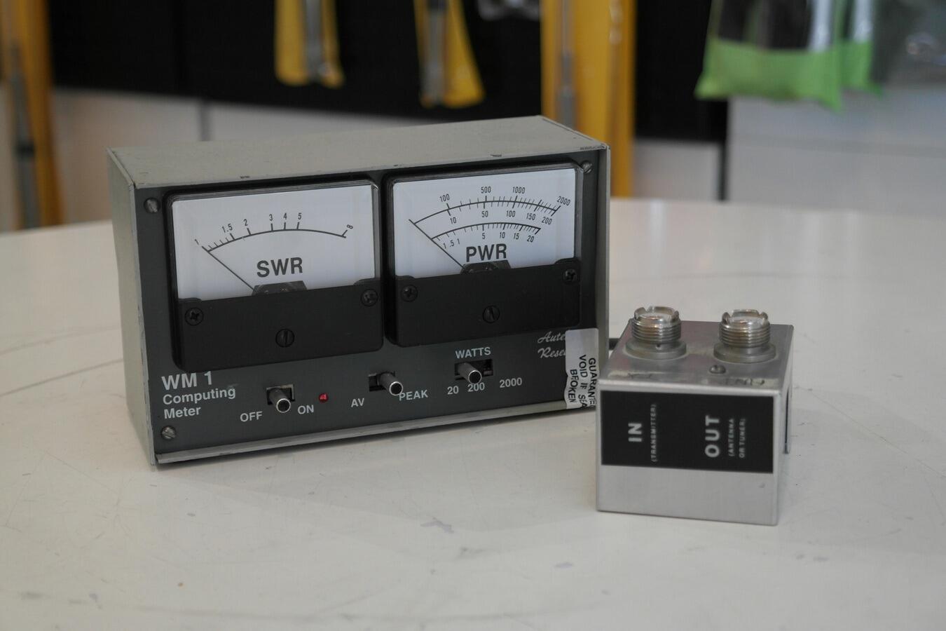 Second Hand Autek Research WM-1 SWR Power Active Peak Reading Meter ...