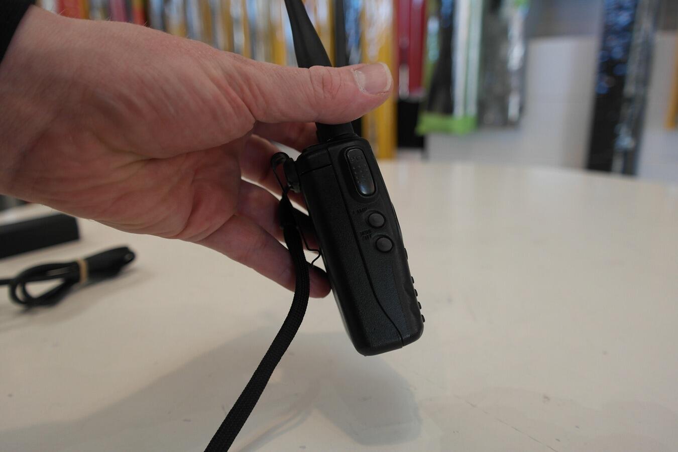 Kenwood TH-F7E keypad and control buttons detail