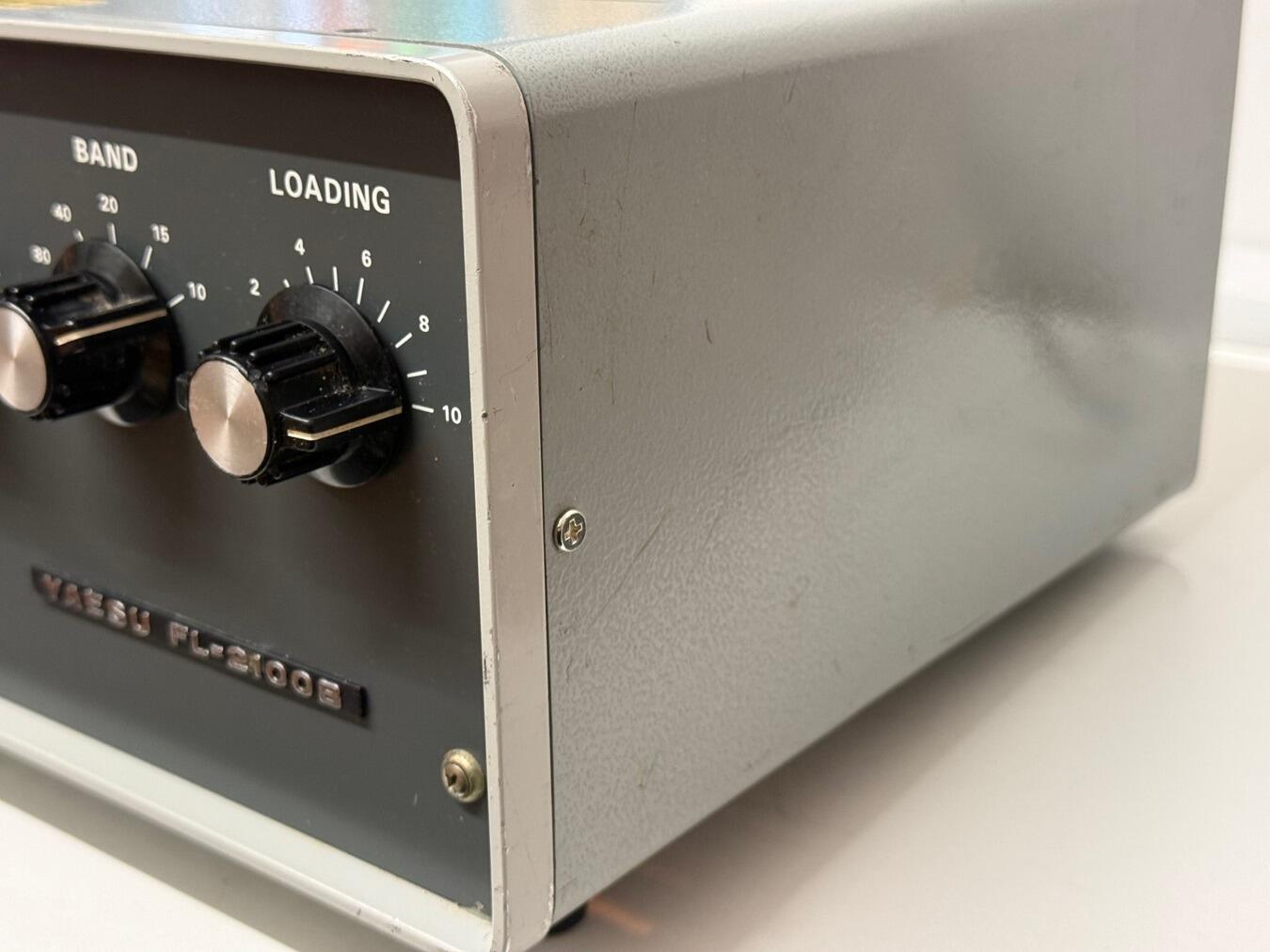 八重洲無線のHF帯リニアアンプ「YAESU FL-2100B」 FL-2100B Yaesu アマチュア無線リニアアンプ HF帯リニアアンプ FL