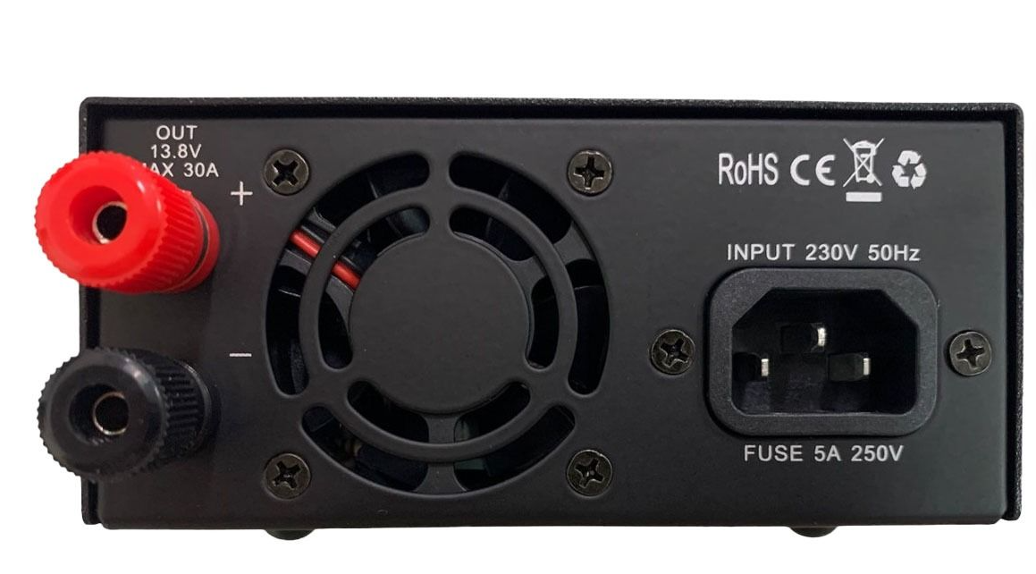 Nissei PS‑1330M 30A Switching Power Supply on Radio Workbench