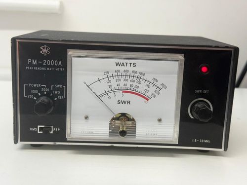 REVEX　SWR & POWER METER(W510) 1.6-30MHz Second hand revex W-510 SWR Power meter - radioworld
