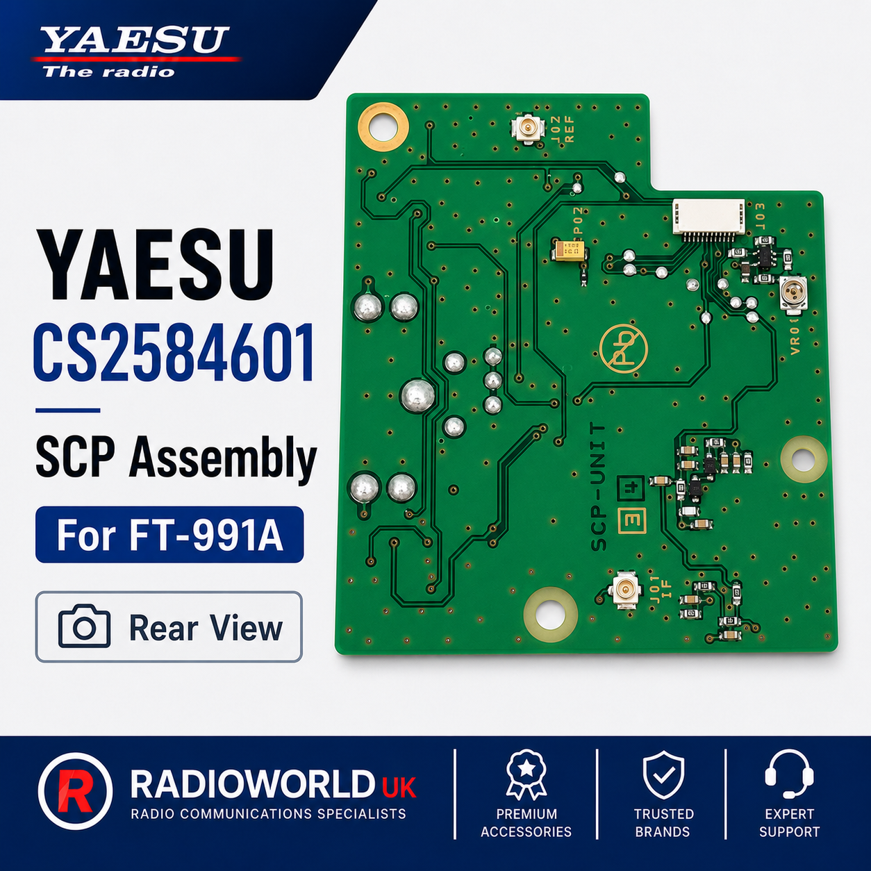 Yaesu CS2584601 Replacement SCP Assembly for FT‑991A Radio