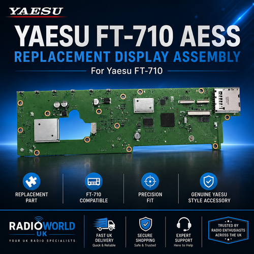 Yaesu FT‑710 AESS LCD display module for FT‑710 transceiver – Radioworld UK