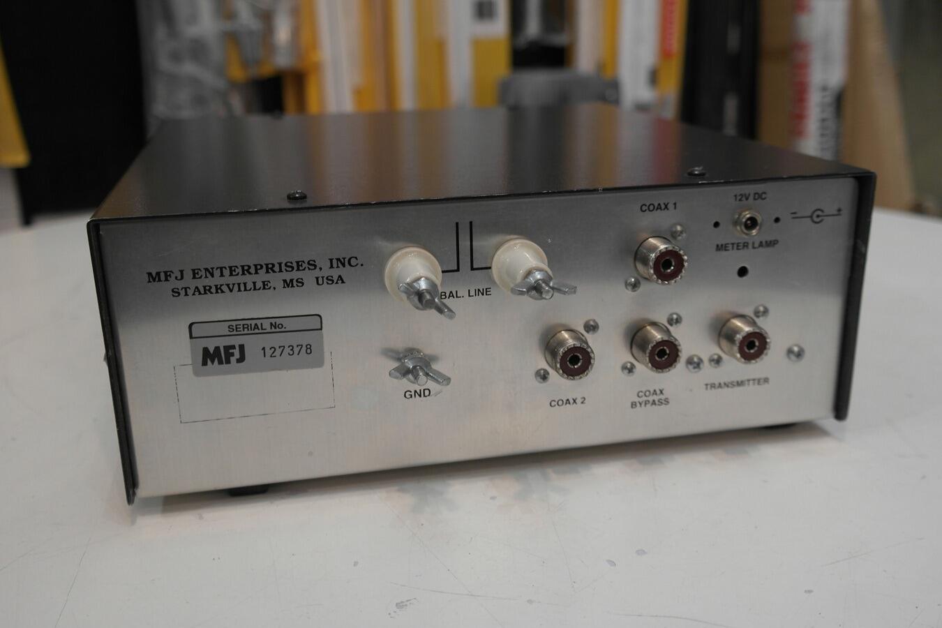 MFJ-962D アンテナチューナー HF帯 3000W（3kW）/300W ヴァーサ