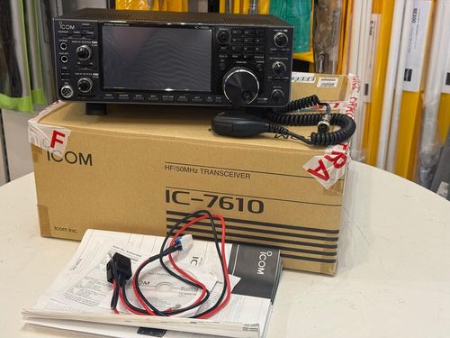Second Hand Icom IC-7610 HF/50MHz SDR Transceiver | Radioworld UK