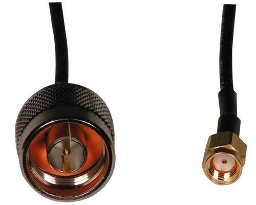 Mfj-5606sr - 6 foot rg174 cable w, n male and rp-sma connectors