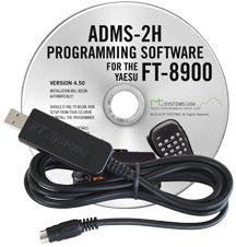 ADMS-2H Programming Software and USB-29B cable for the Yaesu FT-