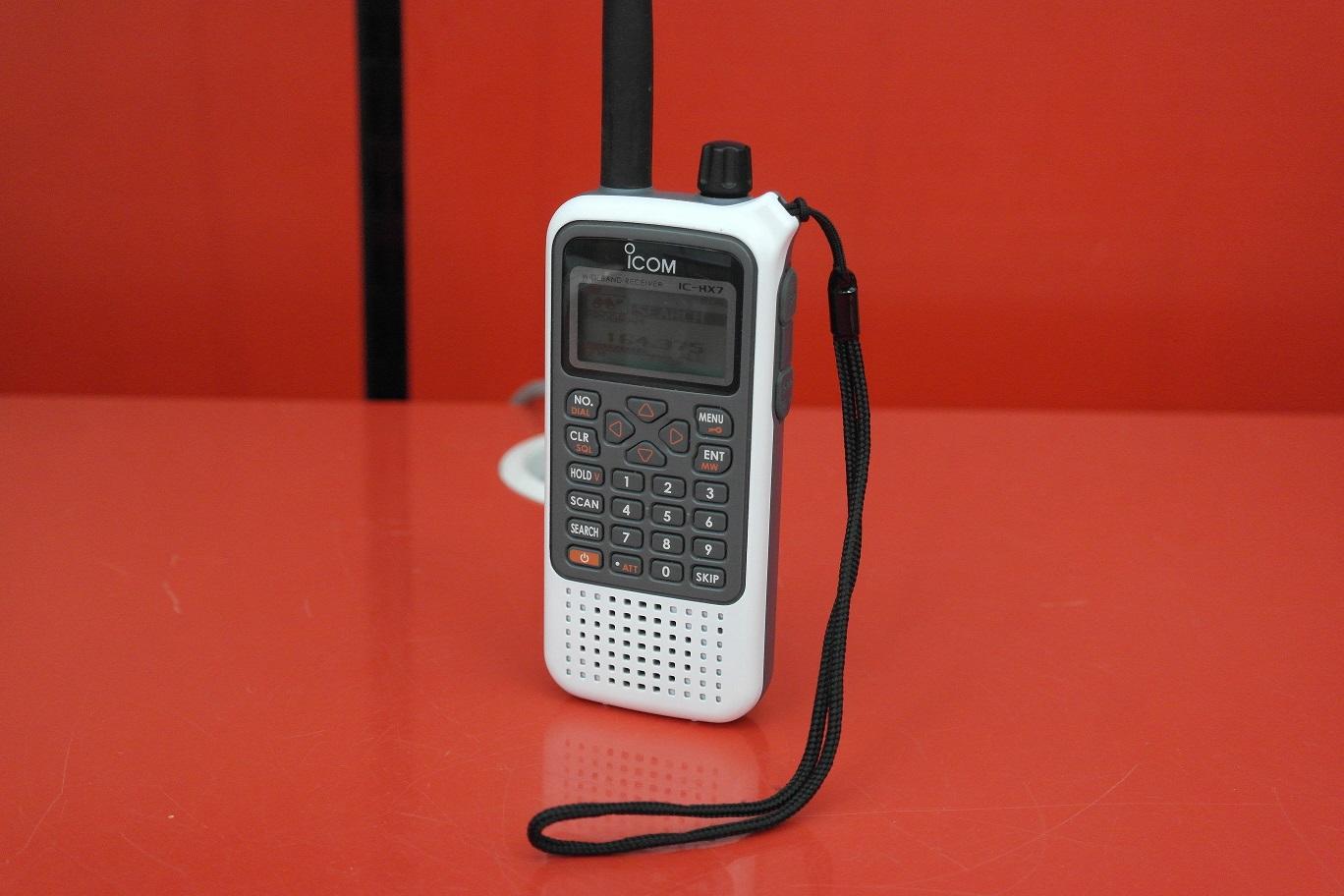 Second Hand Icom IC-RX7 Wideband Handheld Receiver - Radioworld UK
