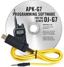 Alinco dj-g7 programming software and usb-57b cable