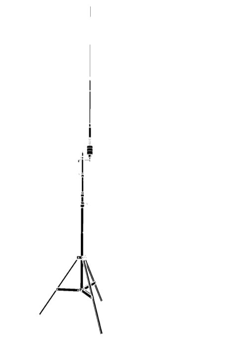 CHA HYBRID Vehicular HF Antenna Base 1.8-54 MHz 2