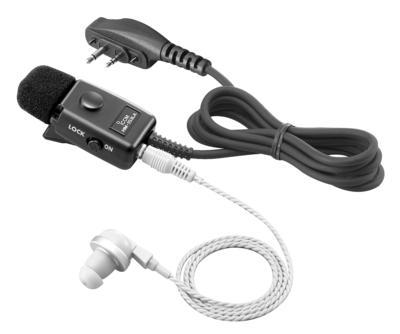 Icom HM-153LA Earphone Microphone