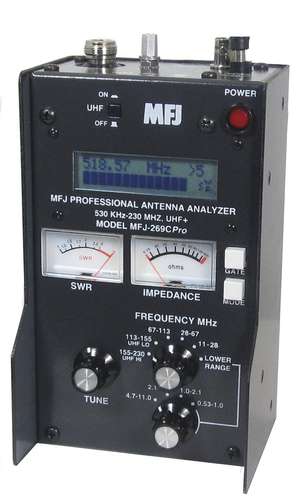 Mfj-269c - pro high-frequency swr analyzer