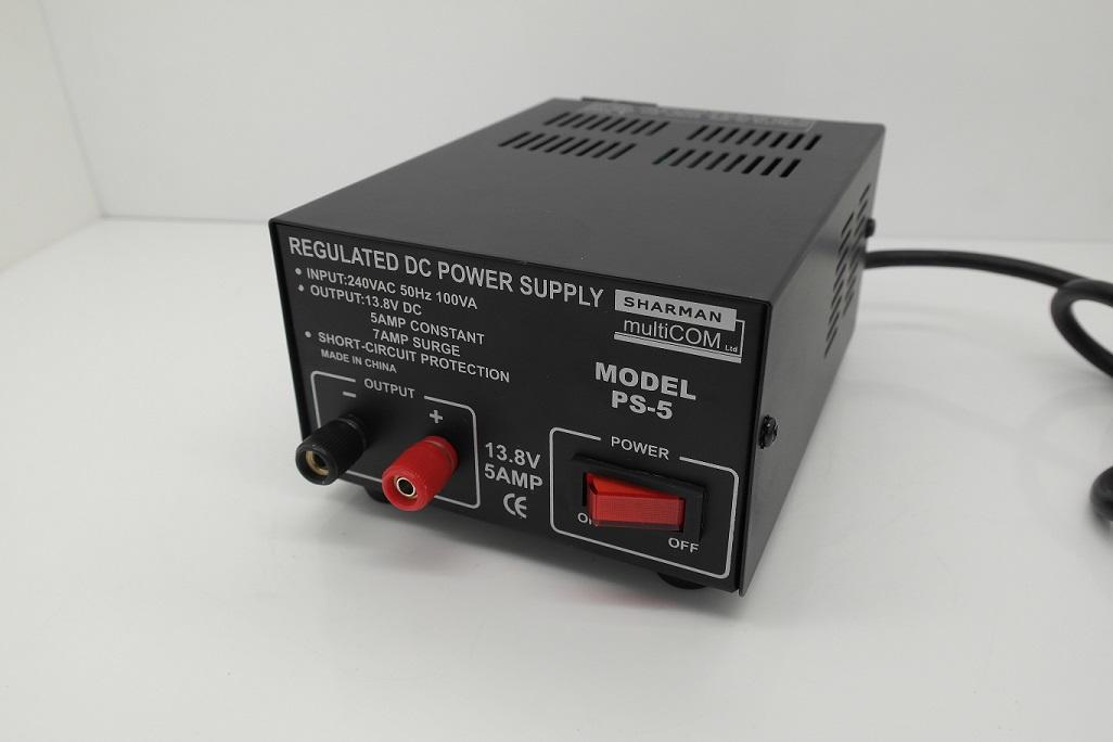 Sharmans PS5 5 Amp Linear Power Supply