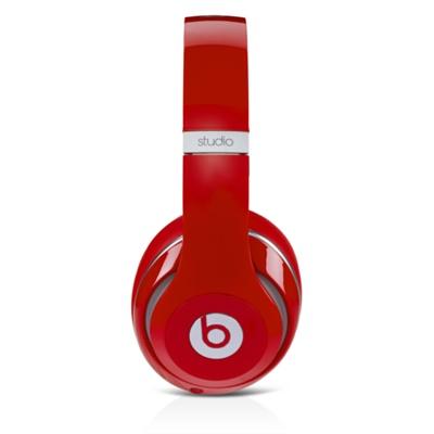 Beats By Dr dre Studio Wireless Over ear Headphones Red 2