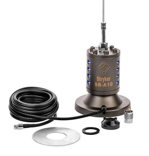 Stryker sr-a10mm  26 mhz to 30 mhz mobile cb antenna.