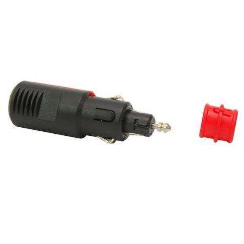 12 24 volt cigar light plug with safety feature