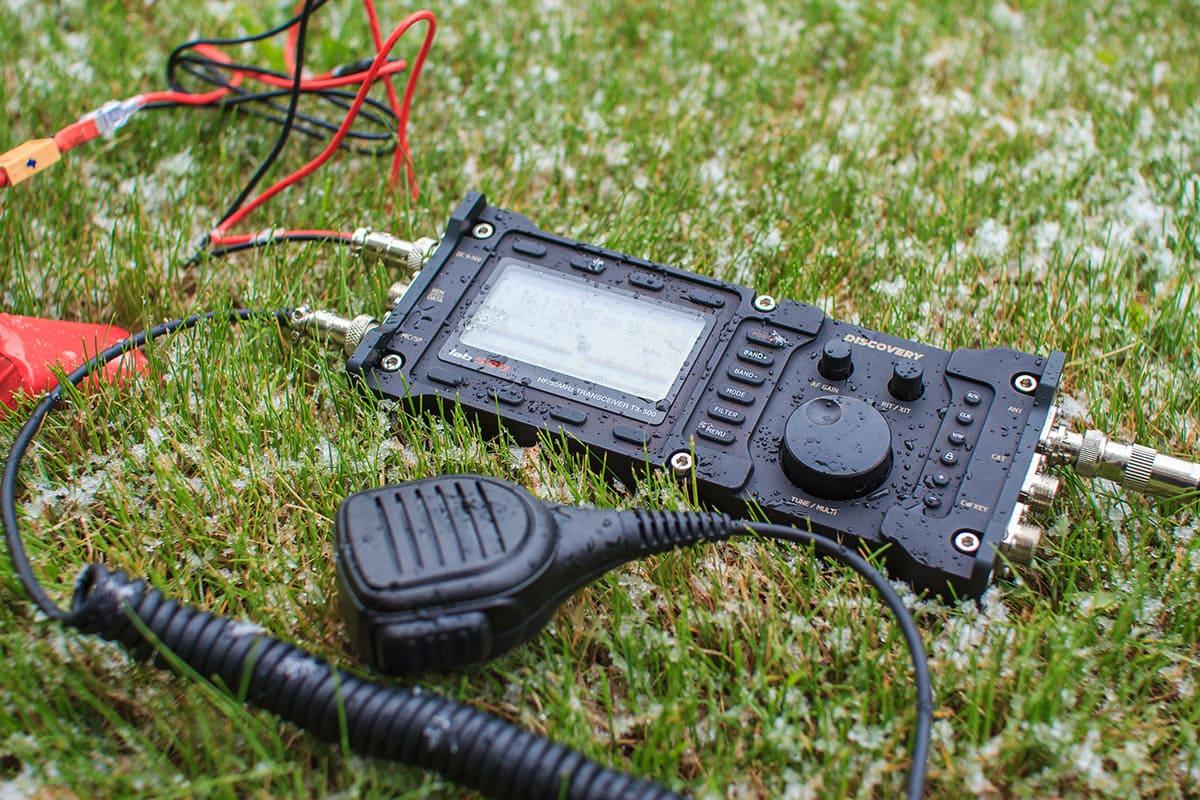 TX‑500 portable field radio with high‑contrast display – Radioworld UK