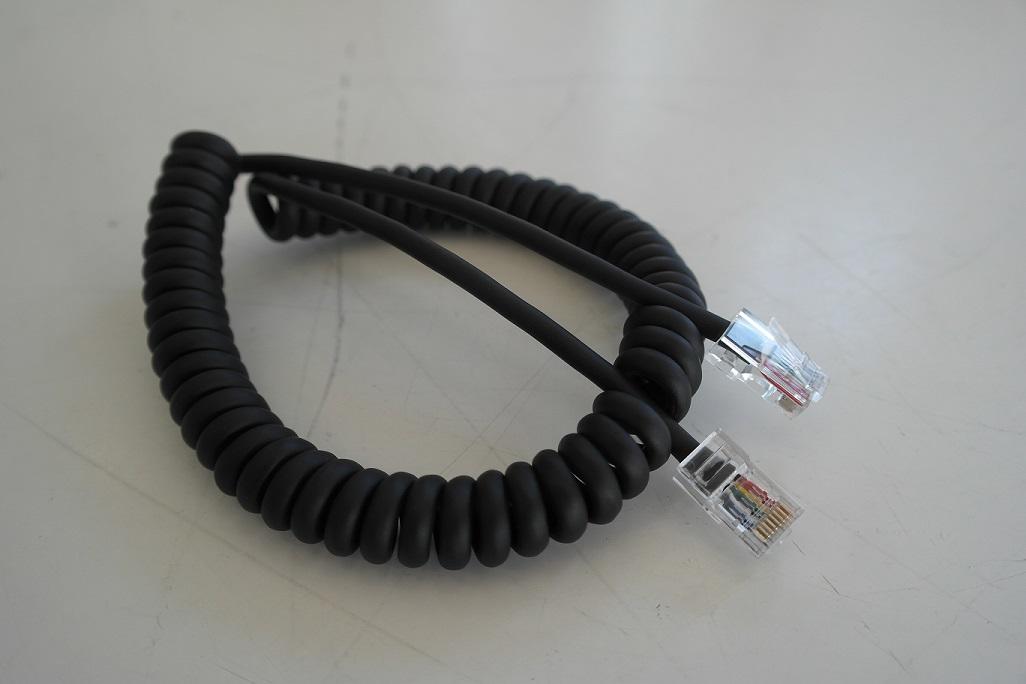 Replacement Microphone cable for Icom HM133 and HM98 Microphone 1