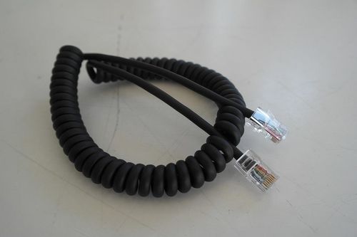 Replacement microphone cable for icom hm133 and hm98 microphone