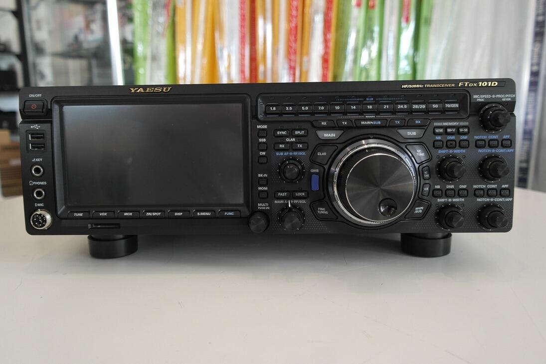 Second hand yaesu ftdx101d hybrid sdr hf transceiver