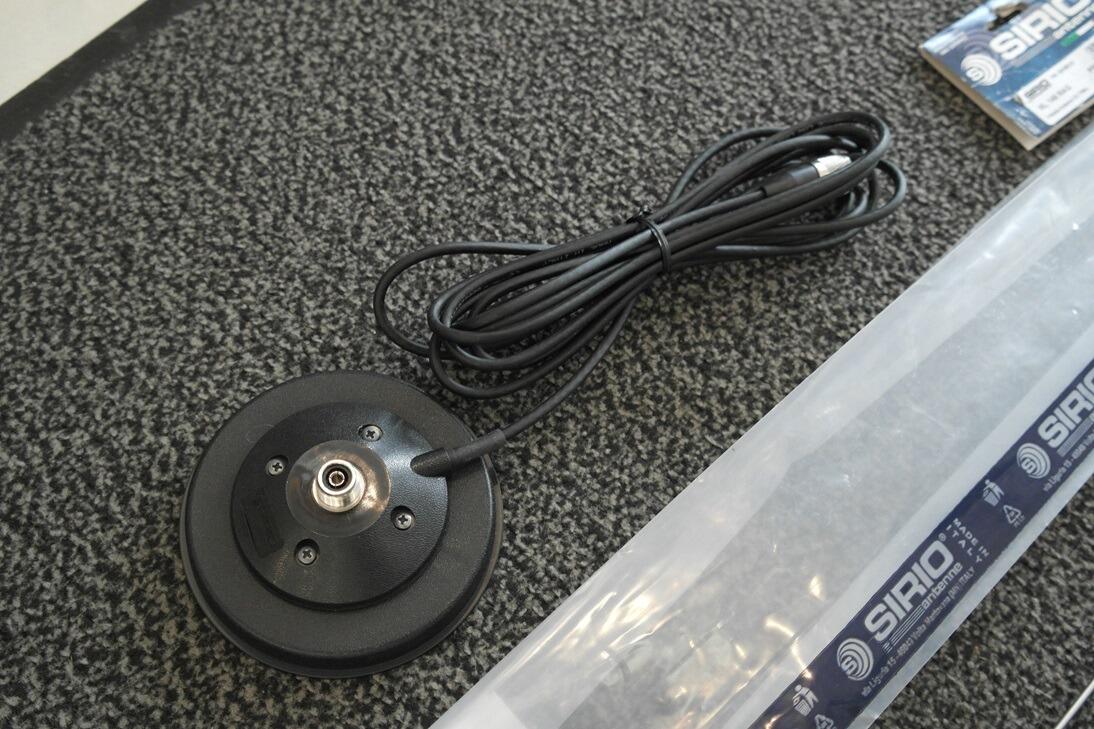 Cavo RG58 PL259 Base Magnetica Antenna Sirio DV MAG 145 S - Diametro 160mm Con Cavo RG58 E Connettore PL-259 Accessori Radioamatore - Foto 12