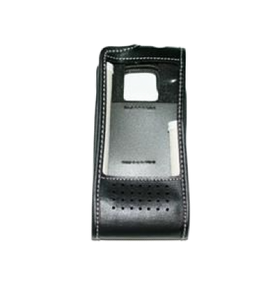 LC-170 leatherette case is designed specifically for the IC-RX7 radio. It provides a sleek and protective covering for the device.