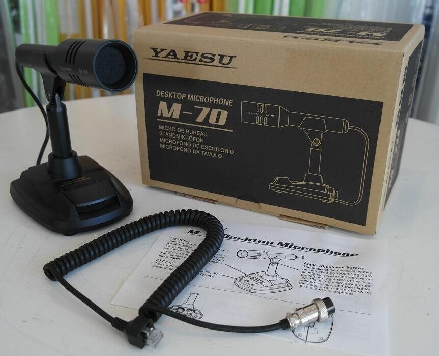 Used Yaesu M-70 Desktop Microphone – For Yaesu Radios