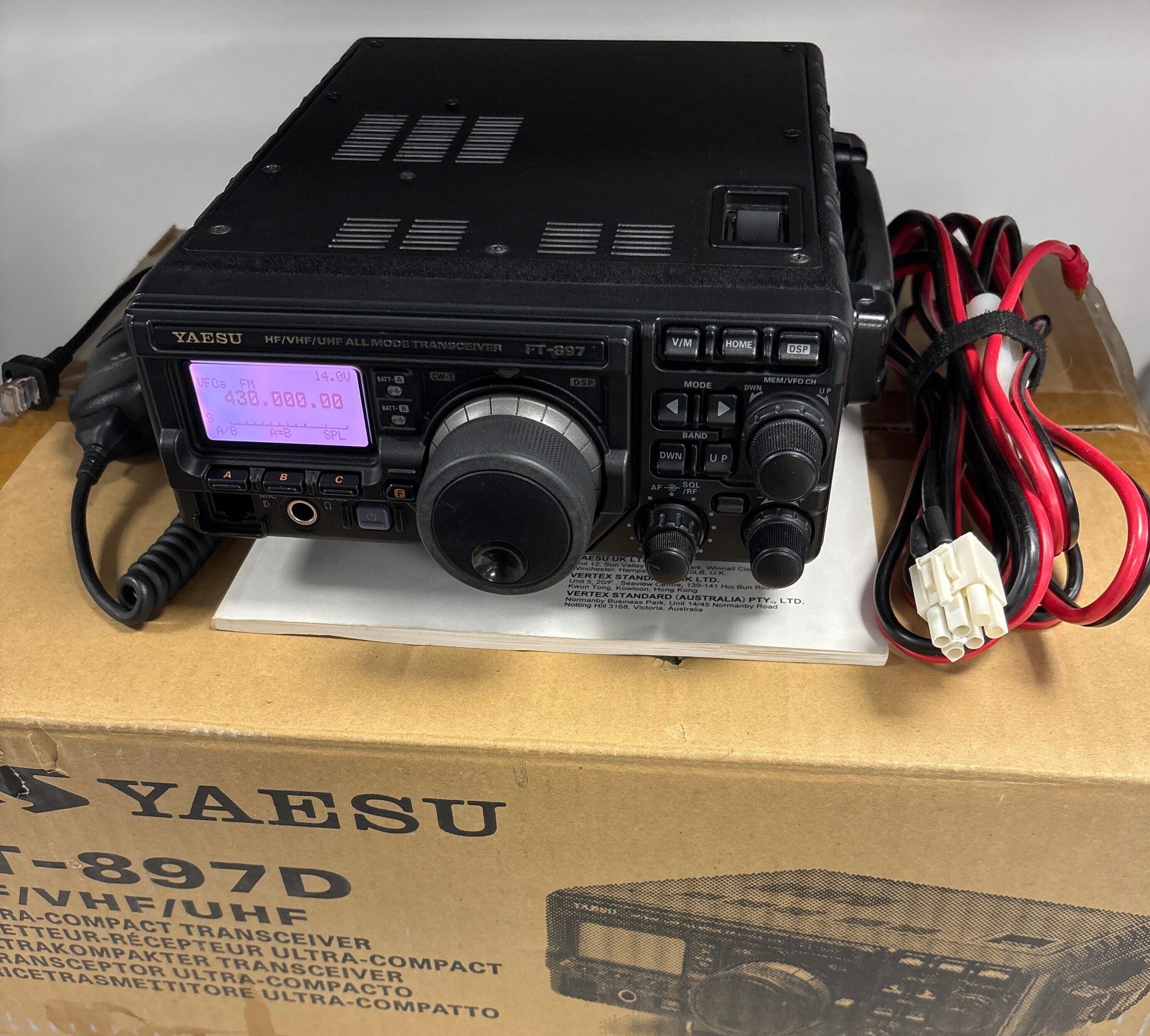 Second Hand Yaesu FT-897D Multiband Portable Transceiver