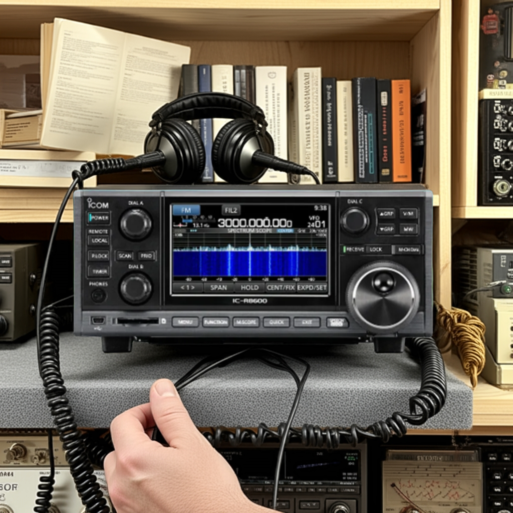 Icom IC-R8600 SDR Receiver + Free AD-55NS PSU | Radioworld UK