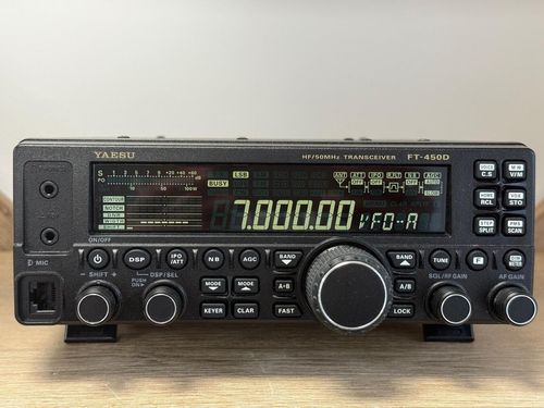 YAESU FTDX-10（used）　50W Yaesu FTDX-10 HF/50MHz 100-Channel 100W Ham Radio