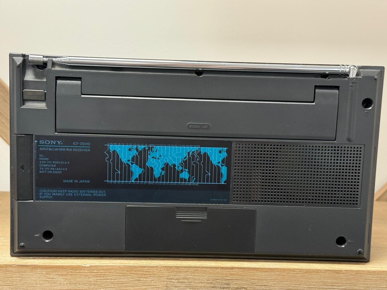 RESCUE RIGS – Second Hand Sony ICF-2001D AM/SSB/CW/WFM (Non