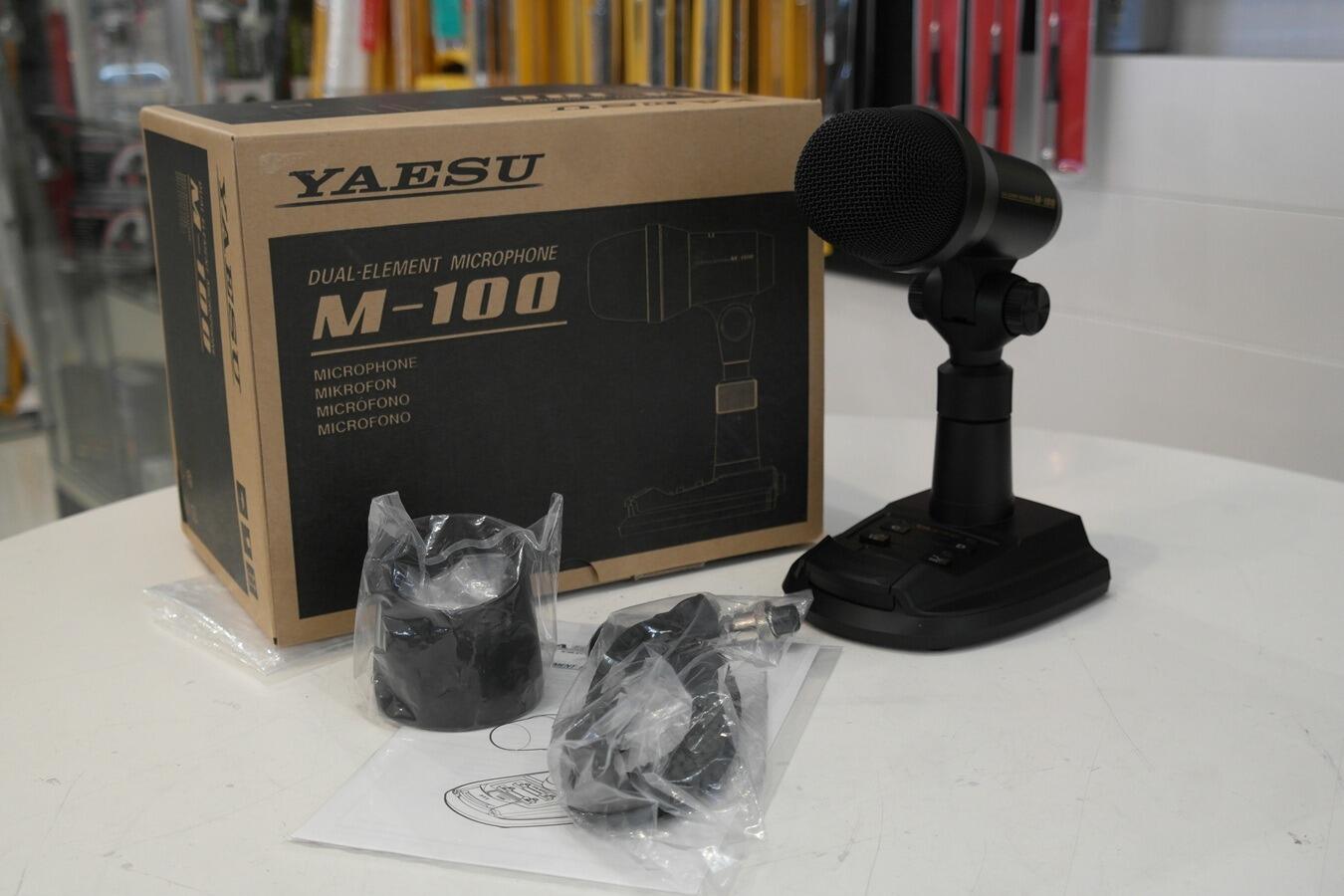 Second Hand Yaesu M-100 Dual Element Microphone – Premium
