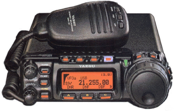ヤエス FT-857D HF/VHF/UHF オールモードトランシーバー Yaesu FT-857D HF/VHF/UHF Mobile Transceiver with DSP & Separation