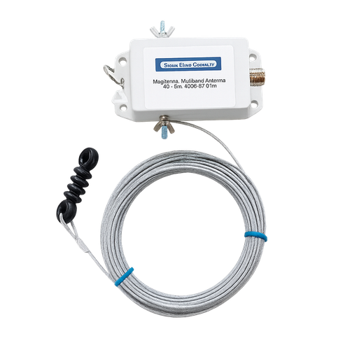 Sigma Euro-Comm Magitenna Multiband Antenna, 40–6m, 400W, 50 Ohm, with coiled wire and insulator