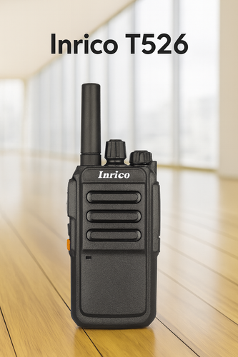 Inrico T526 4G/WiFi network radio with rugged casing and programmable emergency buttons – Radioworld UK