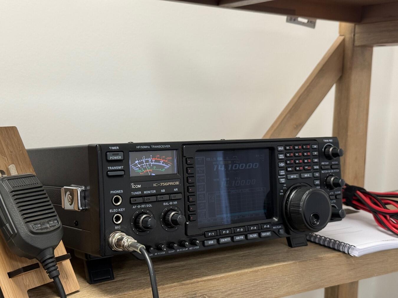 Second Hand Icom IC-756PROIII HF/50MHz Transceiver – High
