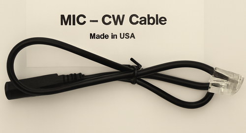 W4RT MIC‑to‑CW Cable for Yaesu FT‑817 / FT‑817ND