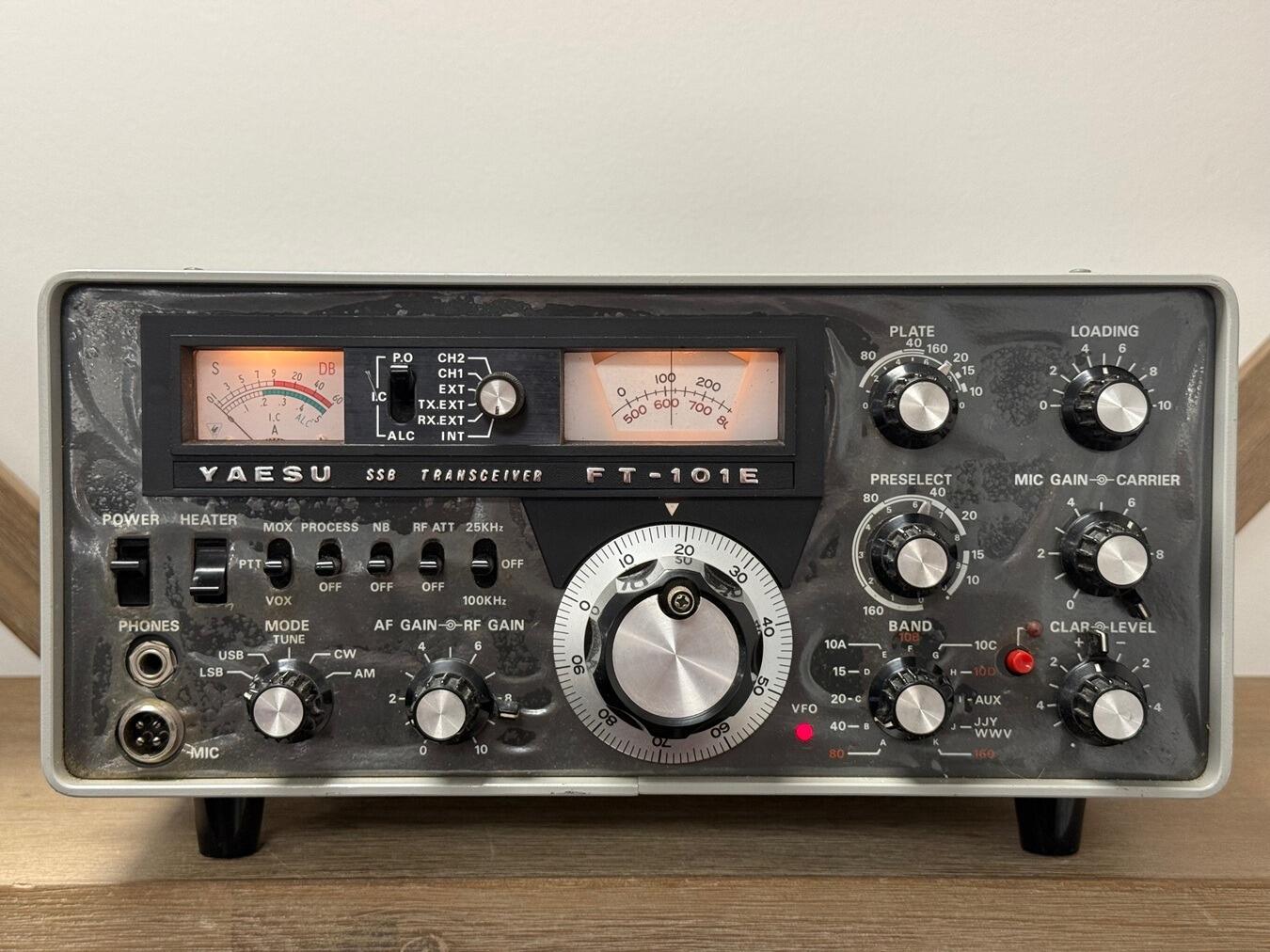 RESCUE RIGS Yaesu FT-101E HF Transceiver – No Output | Radioworld