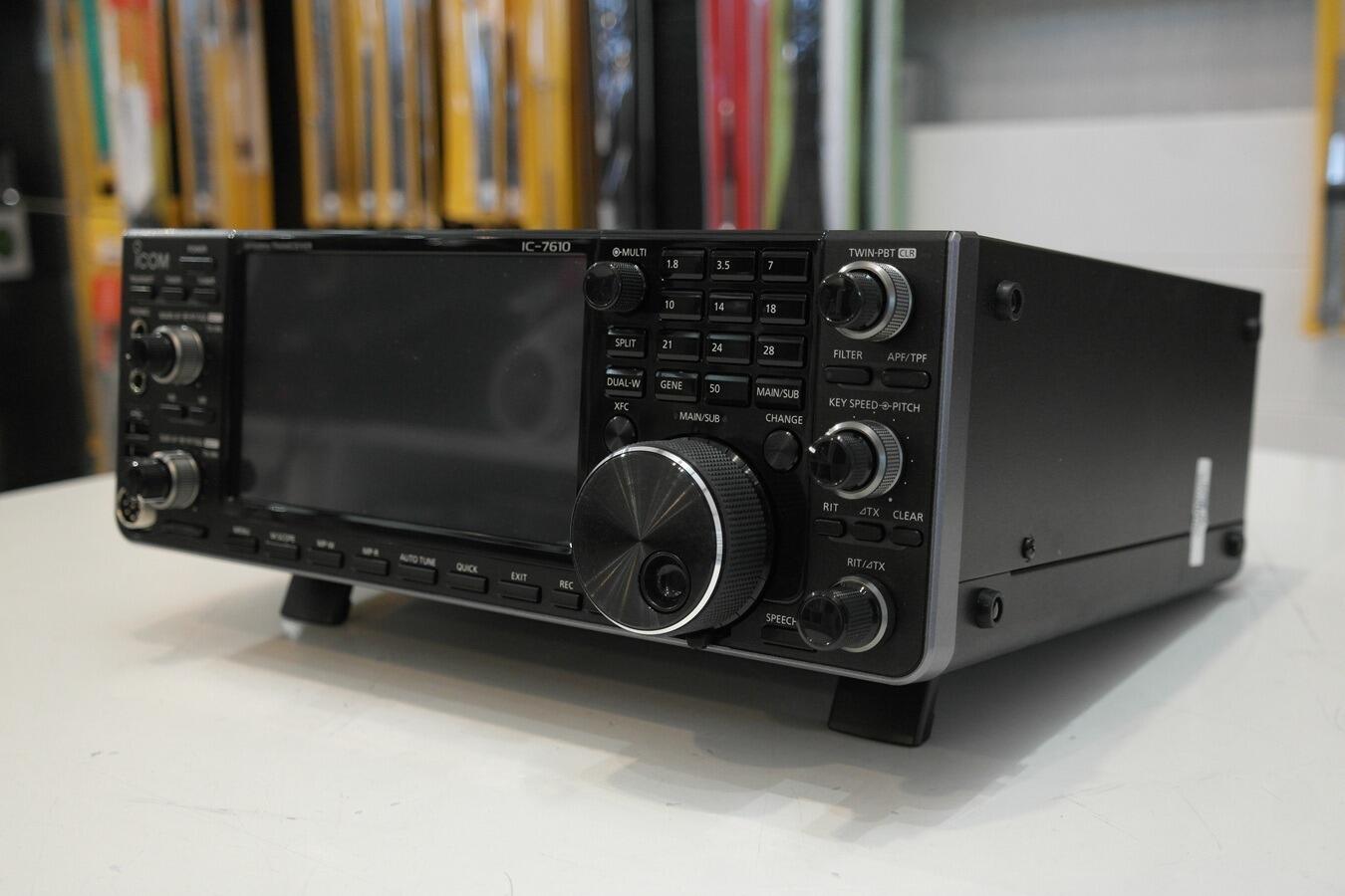 Second Hand Icom IC-7610 HF/50MHz SDR Transceiver | Radioworld UK