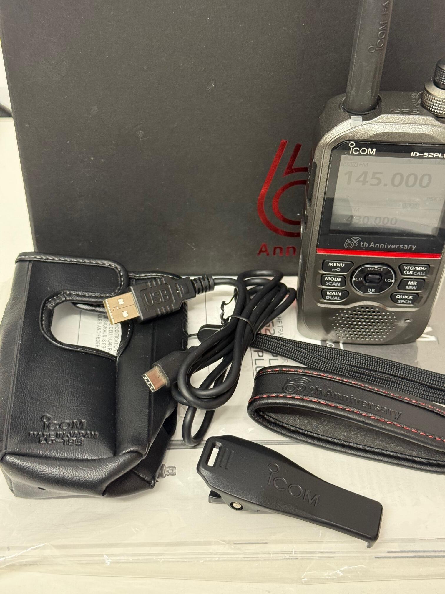Second Hand Icom ID-52 PLUS 60th Anniversary Limited Edition Model