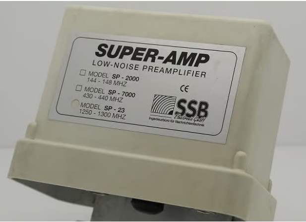 SSB SP‑23 1250–1300MHz Masthead Pre‑Amp
