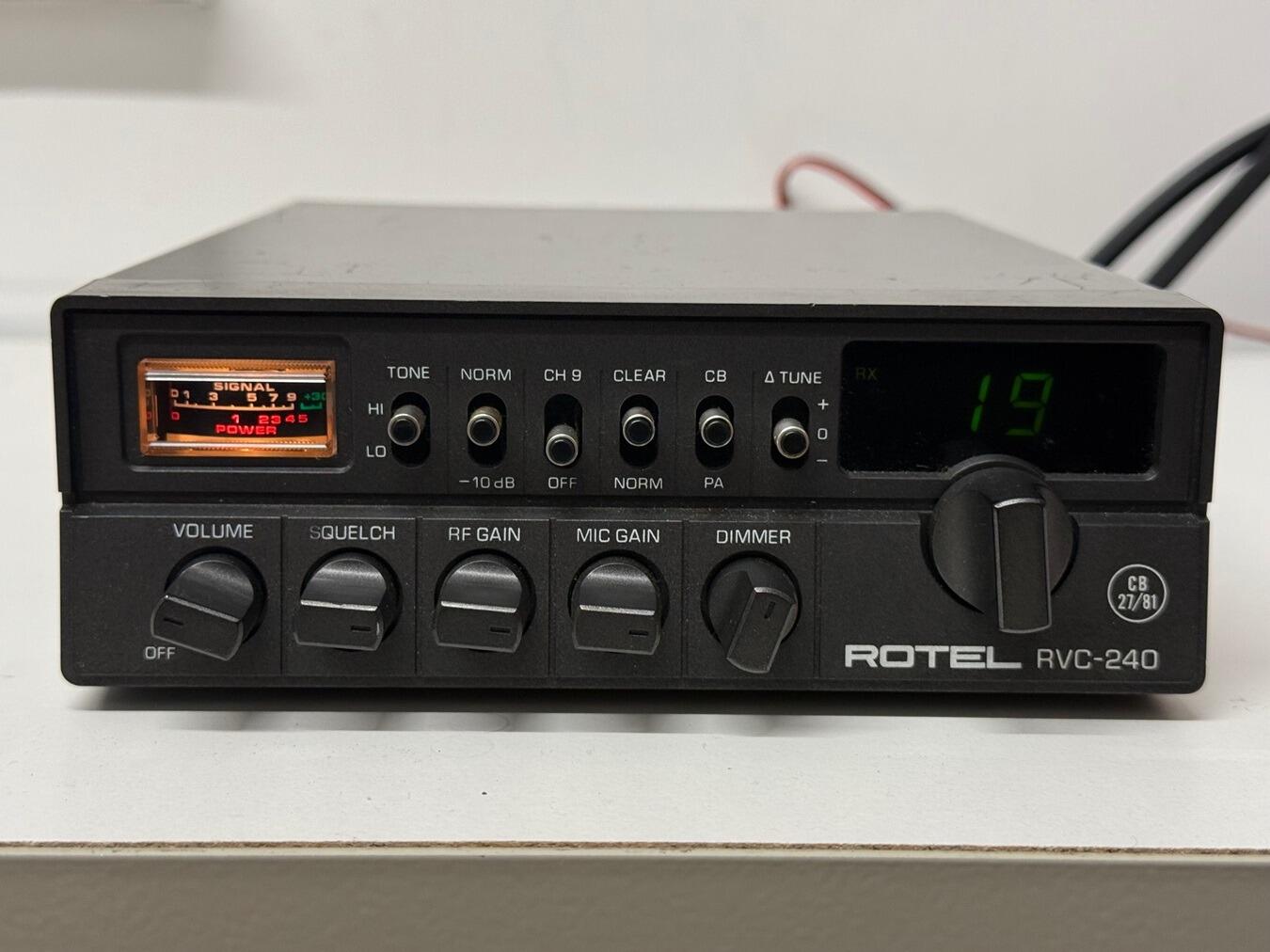 Second‑Hand Rotel RVC‑240 40‑Channel CB Transceiver | Radioworld
