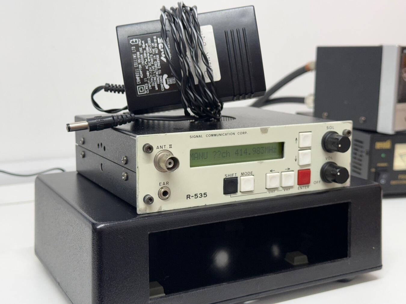 Second Hand Signal R535 Air Band Receiver – Classic Aviation Monitor