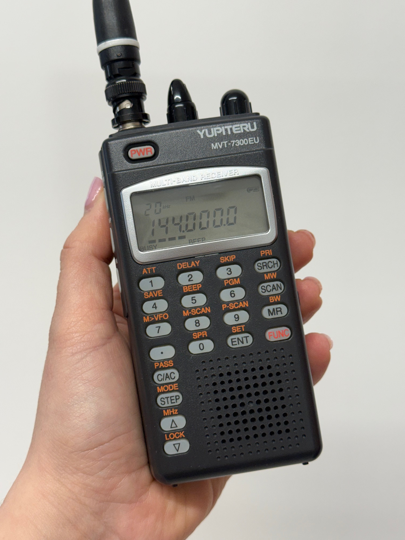 Second Hand Yupiteru MVT‑7300 Multimode Scanner – Wideband Receiver