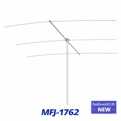 MFJ‑1762 6m 3‑Element Yagi Antenna (300W PEP SSB)