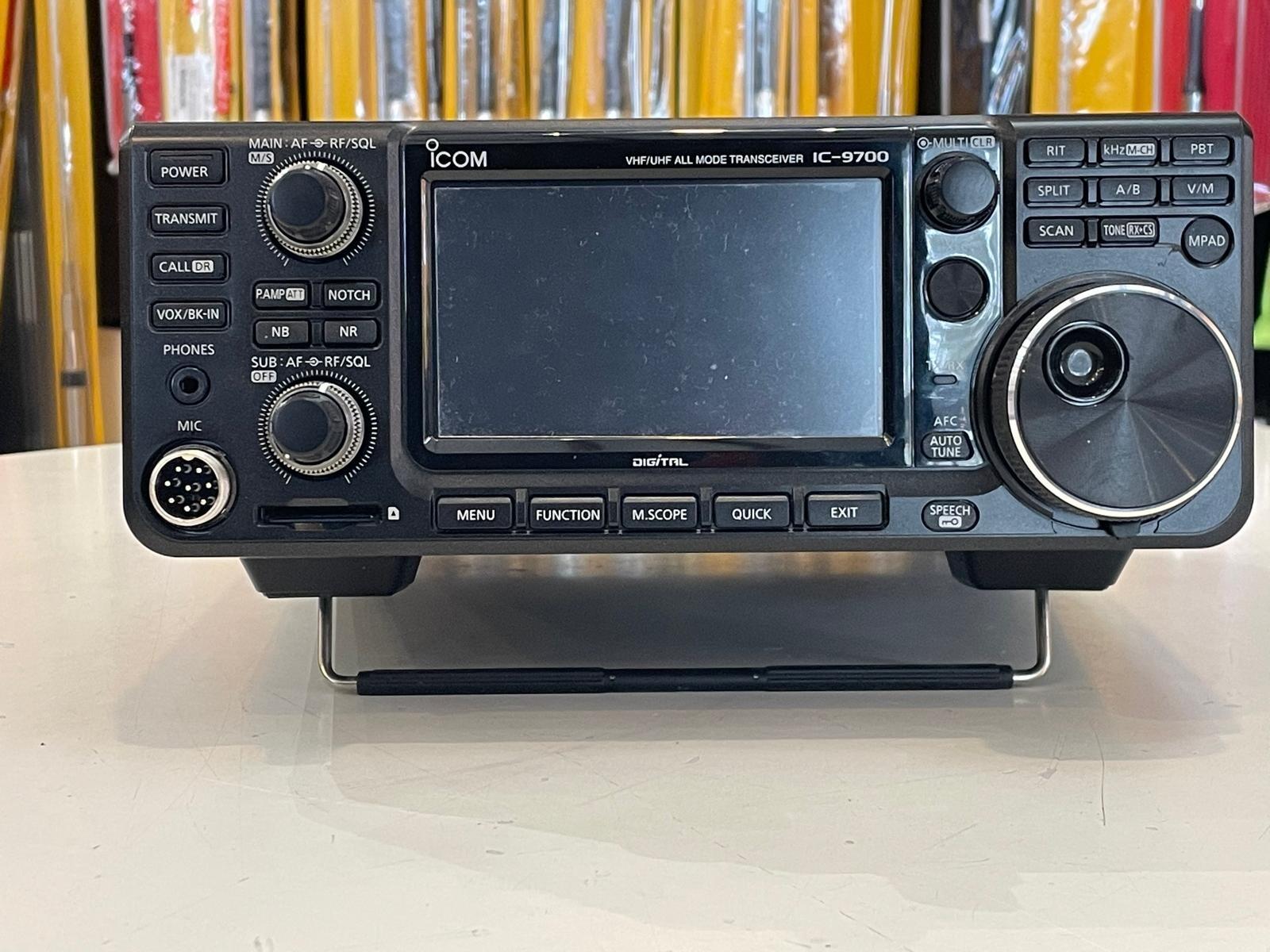 Second Hand Icom IC-9700 Dual Band VHF UHF Transceiver - Radioworld UK